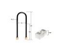 Sänkningsblock - Kit 2\'\' Whiteline
