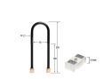 Sänkningsblock - Kit 1.5\'\' Whiteline