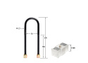 Sänkningsblock - Kit 2\'\' Whiteline