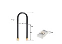 Sänkningsblock - Kit 1\'\' Whiteline