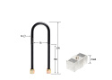 Sänkningsblock - Kit 2\'\' Whiteline