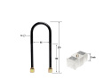 Sänkningsblock - Kit 2\'\' Whiteline
