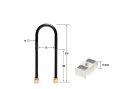 Sänkningsblock - Kit 1.5\'\' Whiteline