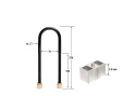Sänkningsblock - Kit 2\'\' Whiteline