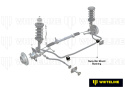 Toyota Paseo EL44-EL54 1991-1999 Krängningshämmarbussningar Fram 24mm Whiteline Performance