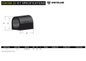 Ford Focus LS / LW / MK2 / Mazda 3 BK / BL 2004-2018 Krängningshämmarbussningar 24mm Whiteline