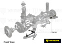 Hyundai Elantra AD / I30 PD / Veloster JS / Kia Cerato BD 2016-2022 Länkarm Nedre Främre - Arm Assembly Whiteline