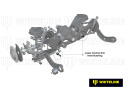 Vw Amarok 2H 2010-2022 Länkarm Övre - Arm Assembly Whiteline