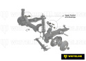Honda Civic CX/DX/EX/LX/VX/Si 1988-2000 Bakre Övre Länkarm Whiteline Performance