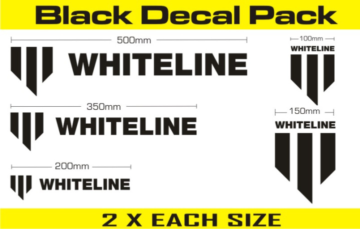 Whiteline Decal Kits Whiteline i gruppen Välj bilmodell hos DDESIGN Scandinavia AB (wl-KWM002)