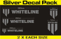 Dekalark 10-pack Silver Whiteline Performance