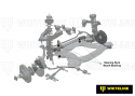 Ford Fairlane NA / Fairmont EA / Falcon EA / Ltd DA 1987-1995 Steering Rack & Pinion - Mount Bussningskit Whiteline