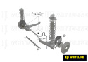 Bmw 3 E36 / E46 / 5 E34 / E39 / Z1 ROADSTER / Z4 E85 / E89 1987-2016 Krängningshämmarbussningar 14mm Whiteline