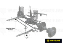 Toyota Land Cruiser 1999-2007 Krängningshämmarbussningar 31mm Whiteline