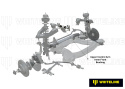 Toyota 4 Runner / Dyna 100 / H80 / Hiace H100 / H50 / Sbv / Hilux N100 / N160 / Surf 1982-2006 Länkarm Övre - Inre Främre Bussningskit Whiteline