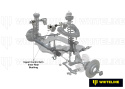 Toyota 4 Runner / Dyna 100 / H80 / Hiace H100 / H50 / Sbv / Hilux N100 / N160 / Surf 1982-2006 Länkarm Övre - Inre Bakre Bussningskit Whiteline