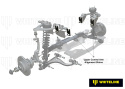 Ford Fairlane AU / Ford BA / Ford Fairmont AU / Ford Falcon AU / Ford FG / Ford Ltd AU / Ford Tl m.fl. 1998-2017 Länkarm Övre - Shim Kit Whiteline