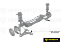 Hyundai Accent MC / Elantra HD / I30 FD / Kia Cerato Koup / TD / Rio JB 2005-2013 Länkarm Nedre - Inre Främre Bussningskit - Dubbelt Offset Whiteline