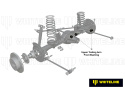 Jeep Gladiator JT / Wrangler JK / JL 2007-2020 Trailing-Stag Övre - Främre Bussningskit Whiteline