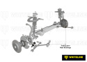 Lexus Gs S160R / Is E10 / Toyota Altezza Gita / XE10 1997-2005 Trailing-Stag Nedre - Bakre Bussningskit Whiteline