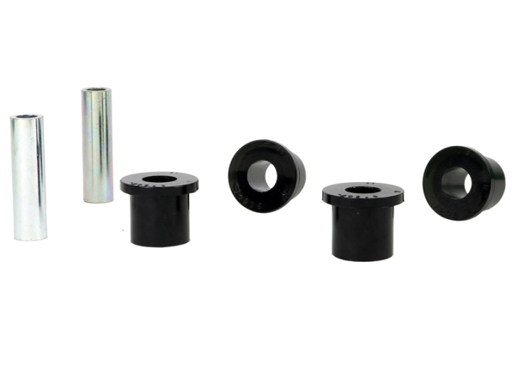 Whiteline Plus 97-05 Nissan Frontier D22 2WD Rear Spring Eye and Shackle Bushing i gruppen Välj bilmodell hos DDESIGN Scandinavia AB (wl-W71647)