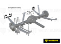 Ford Mustang 1965-1973 Bussningar till Bakre Bladfjädrar & Schackellänkar Whiteline Performance
