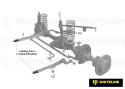 Ford F 100 / 150 / 250 / 350 1968-1996 Länkarmar till Chassis Bussningskit Whiteline
