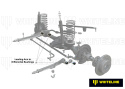 Land Rover 110 / 90 / Defender / Range 1969-1998 Länkarmar till Differential Bussningskit Whiteline