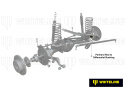 Nissan Patrol GU 1997-2016 Panhard-Stag till Differential Bussningskit Whiteline