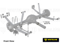 Mitsubishi Triton ML / MQ 2006-2015 Tailshaft - Spacer Kit Whiteline
