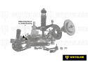 Nissan Pathfinder R51 2005-2013 Differentialinfästning - Bakre Bussningskit Whiteline