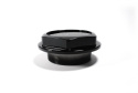 Rotiform Billet Hex Centrumkåpa Svart (AeroDisc)