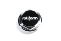 Rotiform Billet Hex Centrumkåpa Machined Silver (AeroDisc)