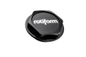 Hex Centrumkåpa \'\'Rotiform\'\' Blanksvart Rotiform