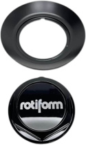 Las-R Centrumkåpa Svart Rotiform