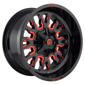 wlp-D61217909845 Fuel 1PC Stroke 17X9 ET-12 6X135/139.7 106.10 Gloss Black Red Tinted Clear (1)
