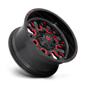 wlp-D61218908250 Fuel 1PC Stroke 18X9 ET1 8X165.1 125.10 Gloss Black Red Tinted Clear (2)