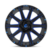 wlp-D64420001747 Fuel 1PC Contra 20X10 ET-18 8X170 125.10 Gloss Black Blue Tinted Clear (3)