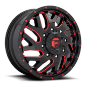 wlp-D656208293 Fuel 1PC Triton 20X8.25 ET105 8X210 154.30 Gloss Black Red Tinted Clear (1)