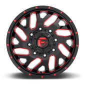 wlp-D656208293 Fuel 1PC Triton 20X8.25 ET105 8X210 154.30 Gloss Black Red Tinted Clear (3)