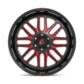 wlp-D66322208447 Fuel 1PC Ignite 22X12 ET-43 6X139.7 106.10 Gloss Black Red Tinted Clear (3)