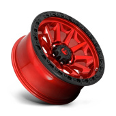 wlp-D69517905650 Fuel 1PC Covert 17X9 ET1 5X150 110.10 Candy Red Black Bead Ring (2)