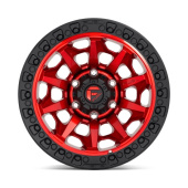 wlp-D69517908945 Fuel 1PC Covert 17X9 ET-12 6X135 87.10 Candy Red Black Bead Ring (3)