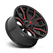 wlp-D71220005747 Fuel 1PC Rage 20X10 ET-18 5x127/139.7 87.10 Gloss Black Red Tinted Clear (2)