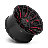 wlp-D71220008247 Fuel 1PC Rage 20X10 ET-18 8X165.1 125.10 Gloss Black Red Tinted Clear (2)