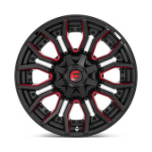 wlp-D71220008247 Fuel 1PC Rage 20X10 ET-18 8X165.1 125.10 Gloss Black Red Tinted Clear (3)