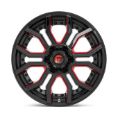 wlp-D71220909850 Fuel 1PC Rage 20X9 ET1 6X135/139.7 106.10 Gloss Black Red Tinted Clear (3)