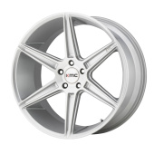 wlp-KM71120557435 KMC Prism 20X10.5 ET35 5X112 66.56 Brushed Silver (1)
