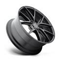 Niche 1PC Misano 20X10.5 ET50 5X130 71.50 Matte Black Fälg