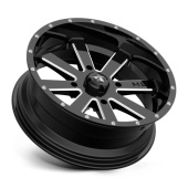 wlp-M34-022756M MSA Offroad Wheels Flash 22X7 ET0 4X156 132.00 Gloss Black Milled (2)